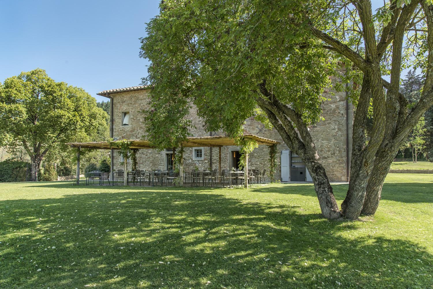 Badia Di Pomaio Hotel Arezzo Exterior photo